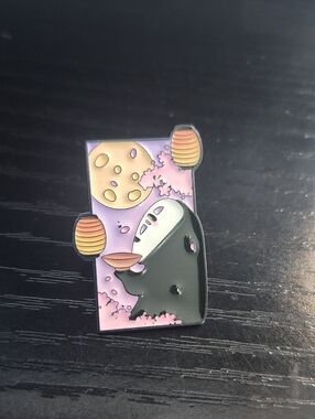 Studio Ghibli Spirited Away No-Face (Kaonashi) Enamel Pin